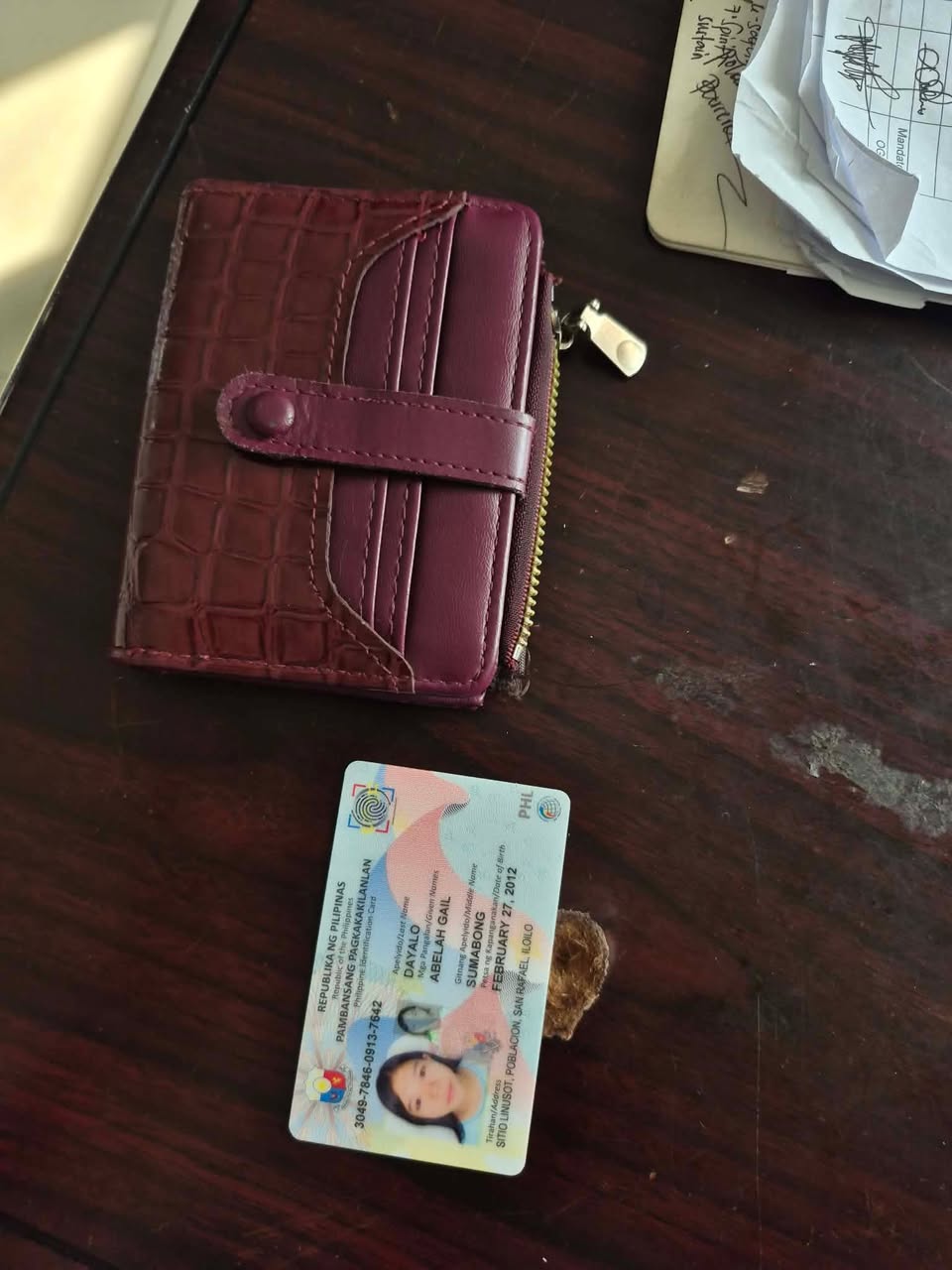 Found wallet