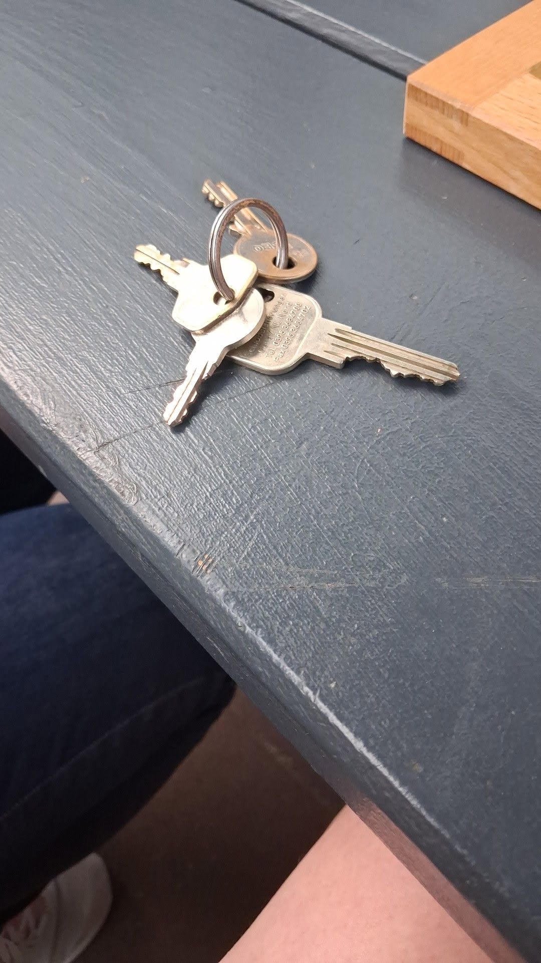 Found keys
