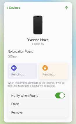Lost Phone in Bacolod City