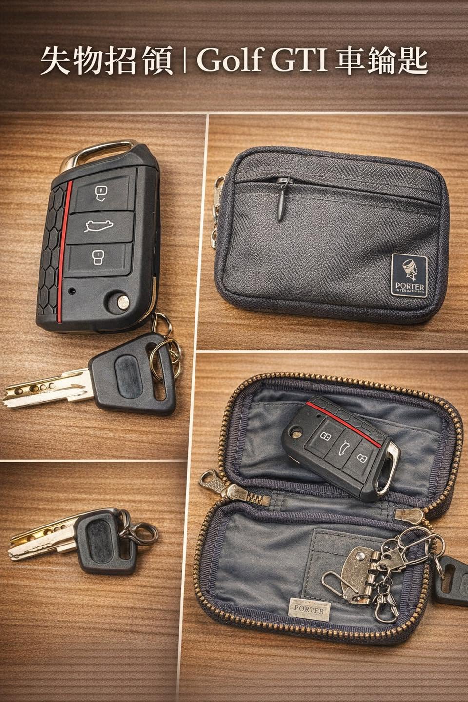 Found keys