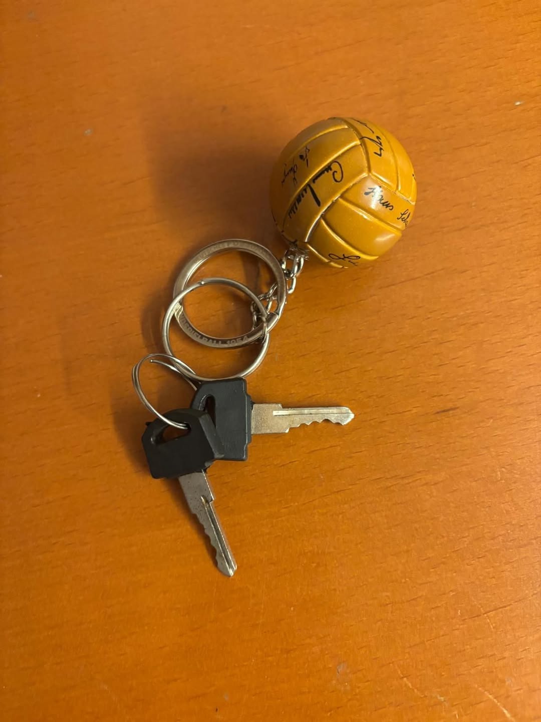 Found keys