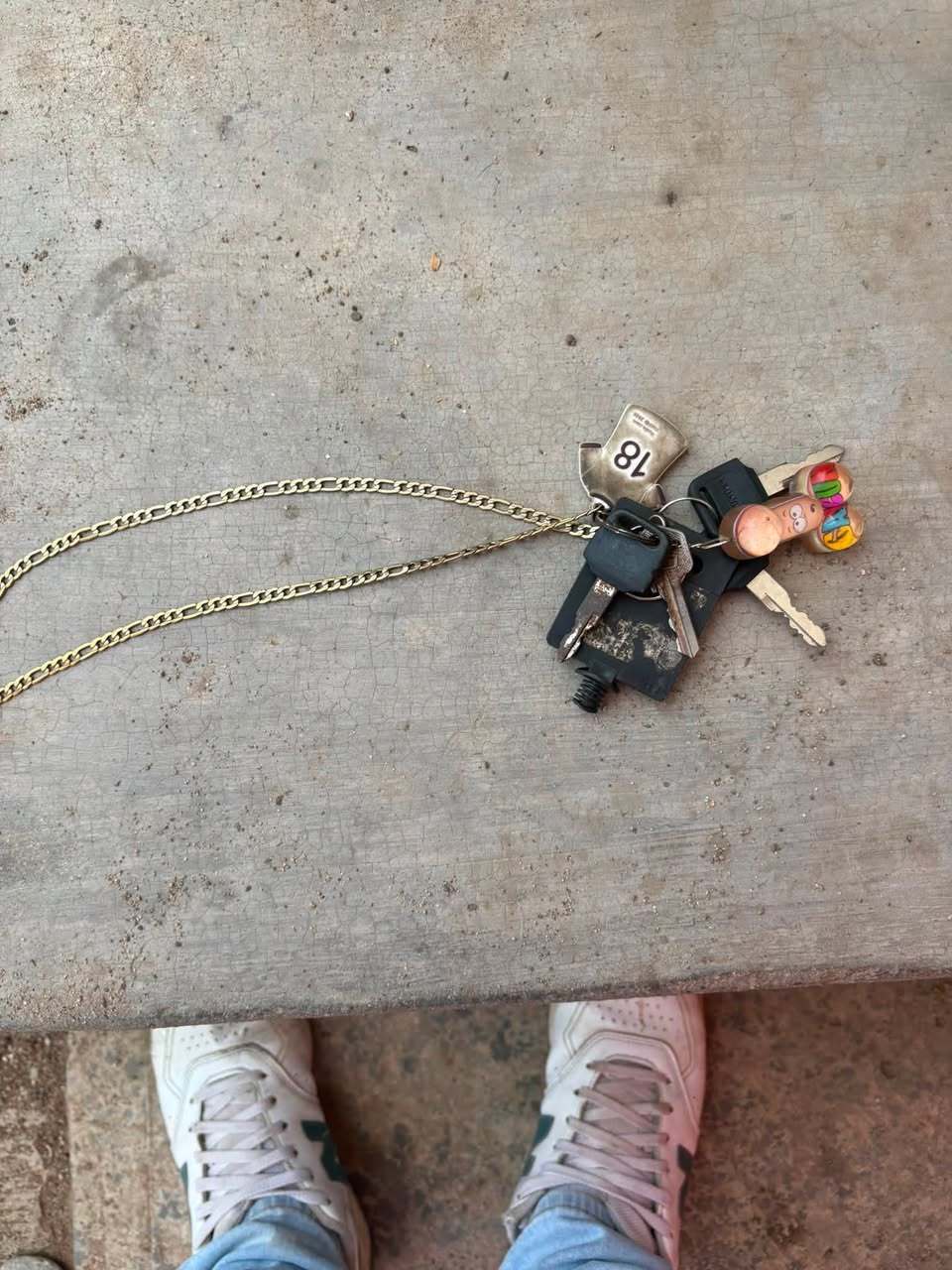 Found Keys in Parque De Belisario