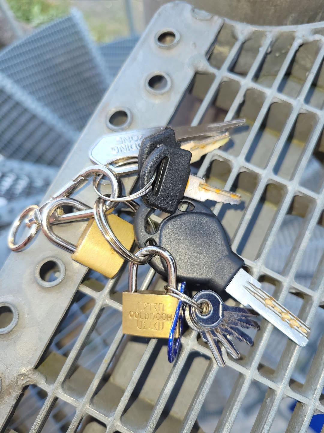 Found keys