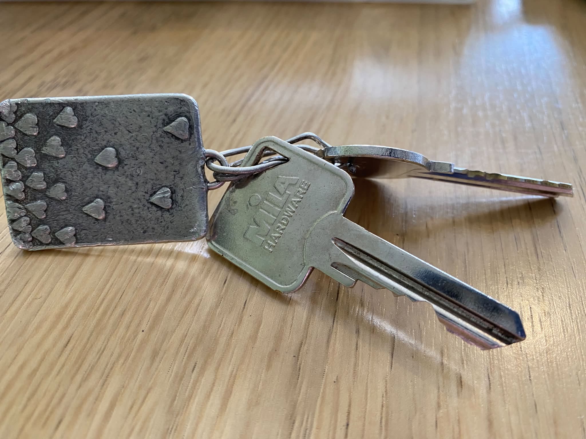 Found keys