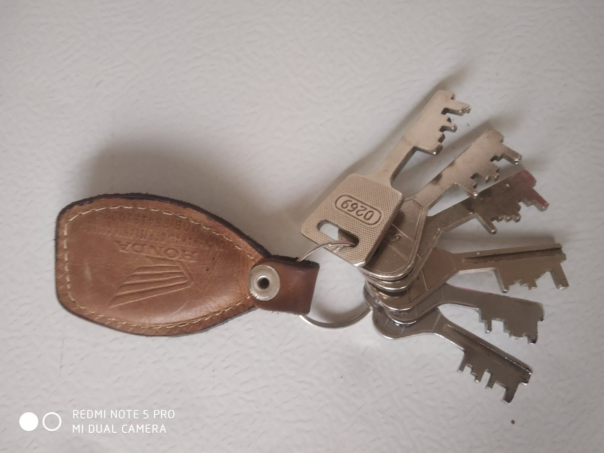 Found keys