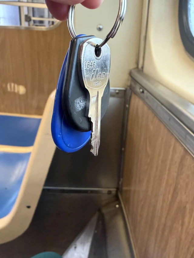 Found keys