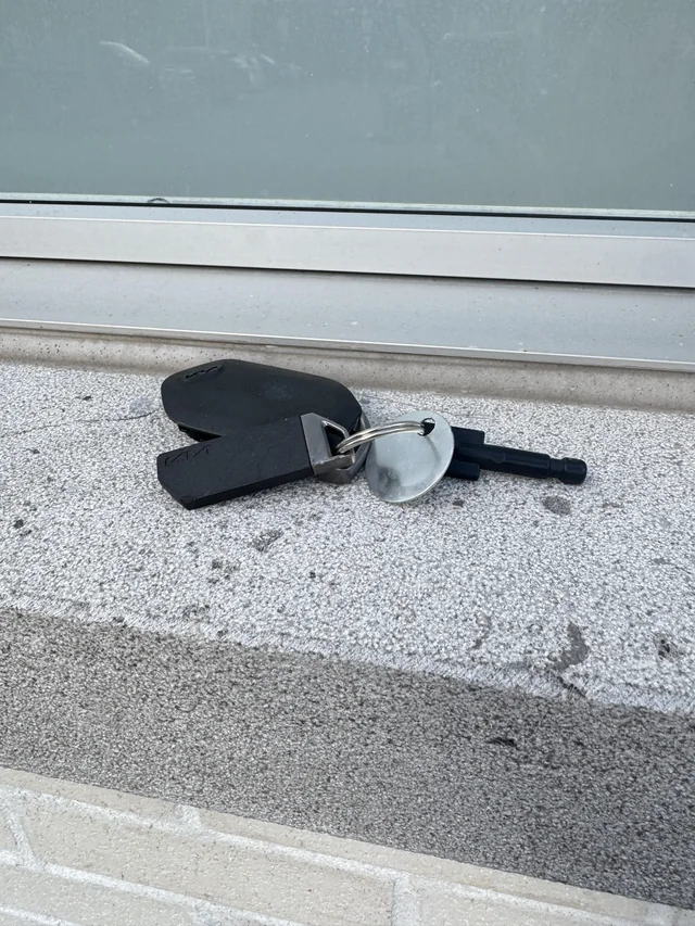 Found keys