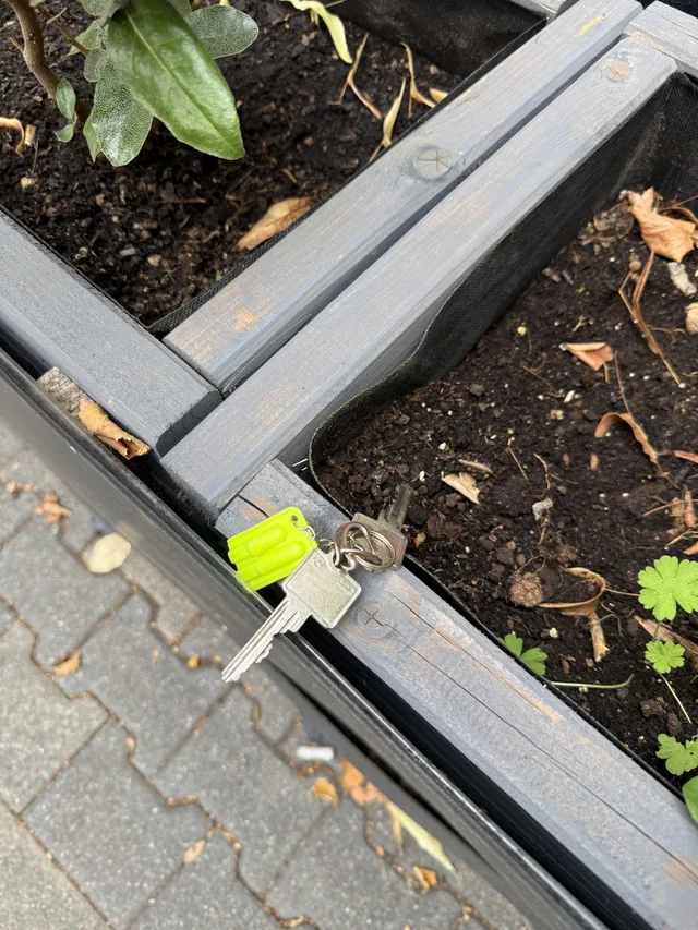 Found keys