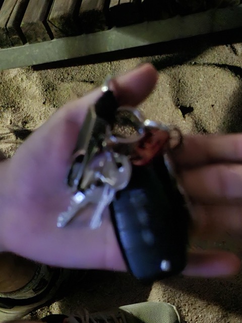 Found keys