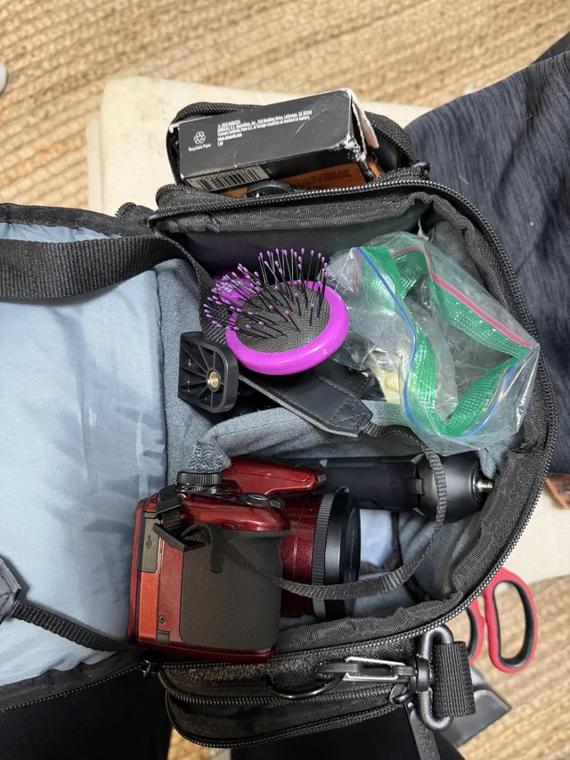 Found Camera Bag in Santa Cruz