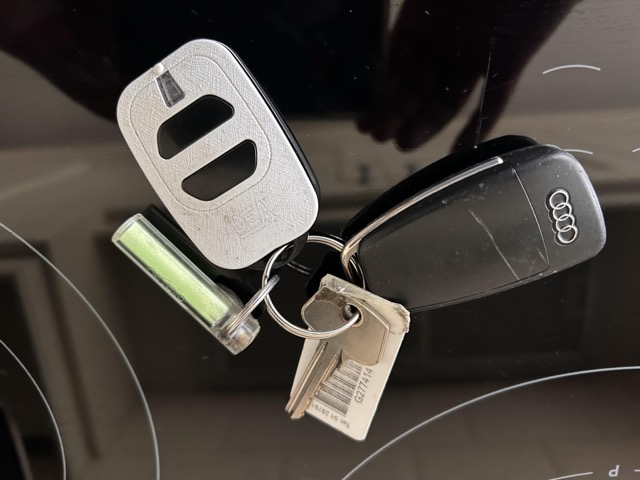 Found keys