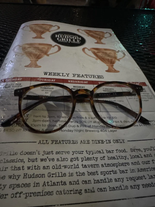 Found glasses