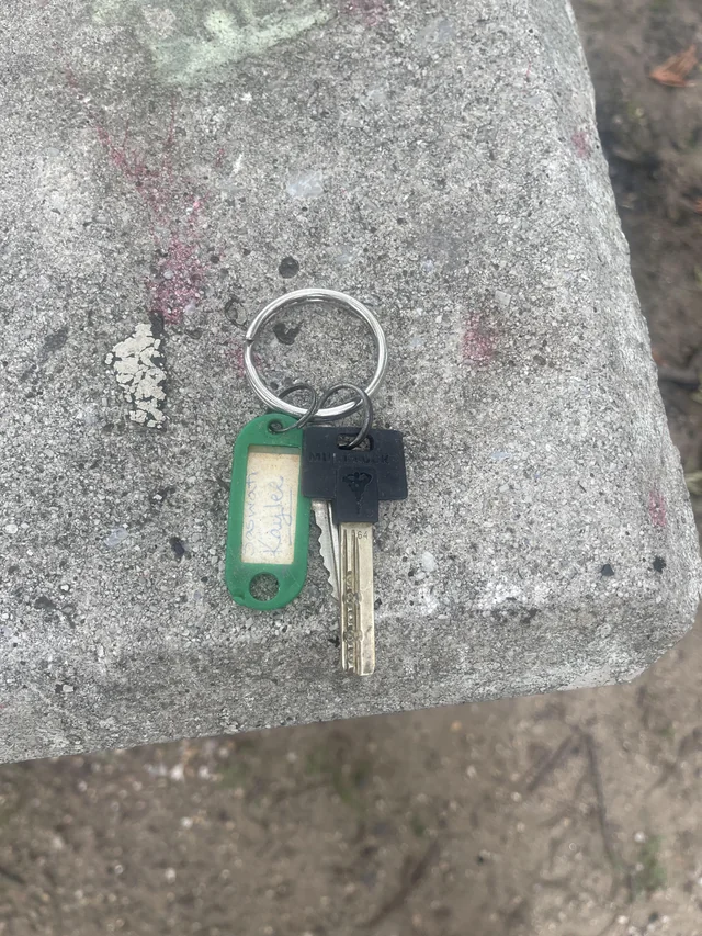 Found keys