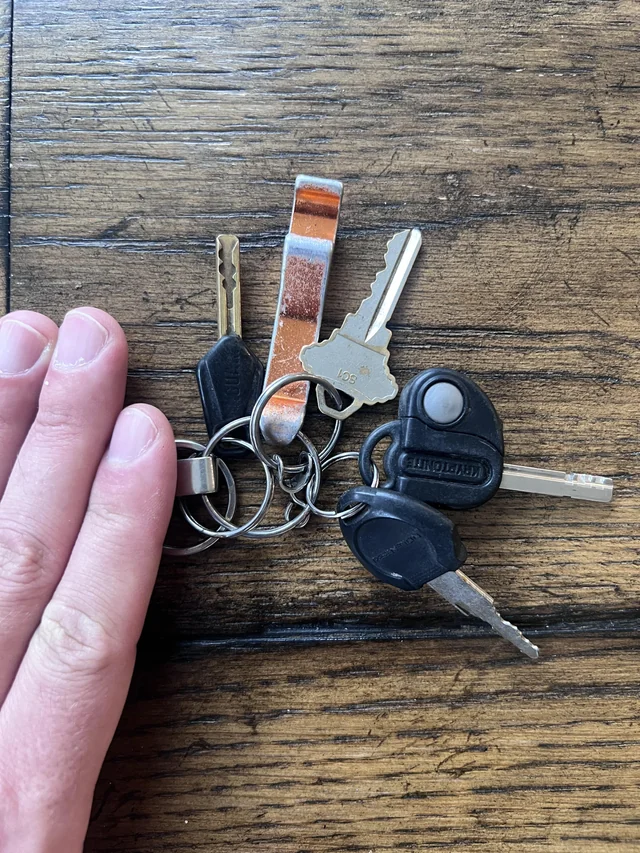 Found keys