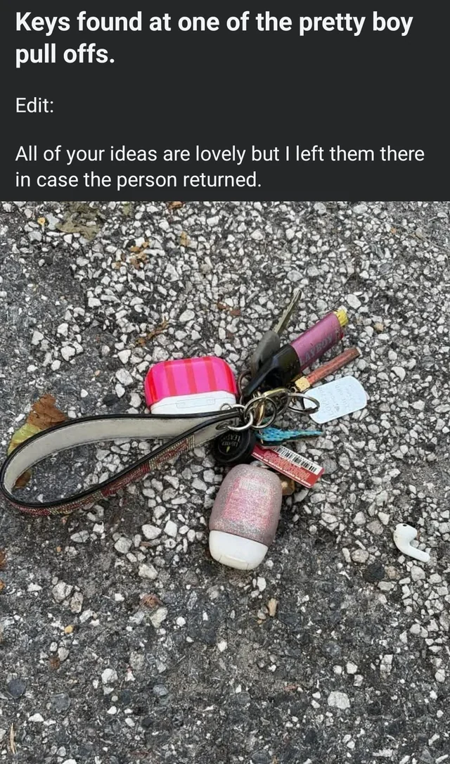 Found keys