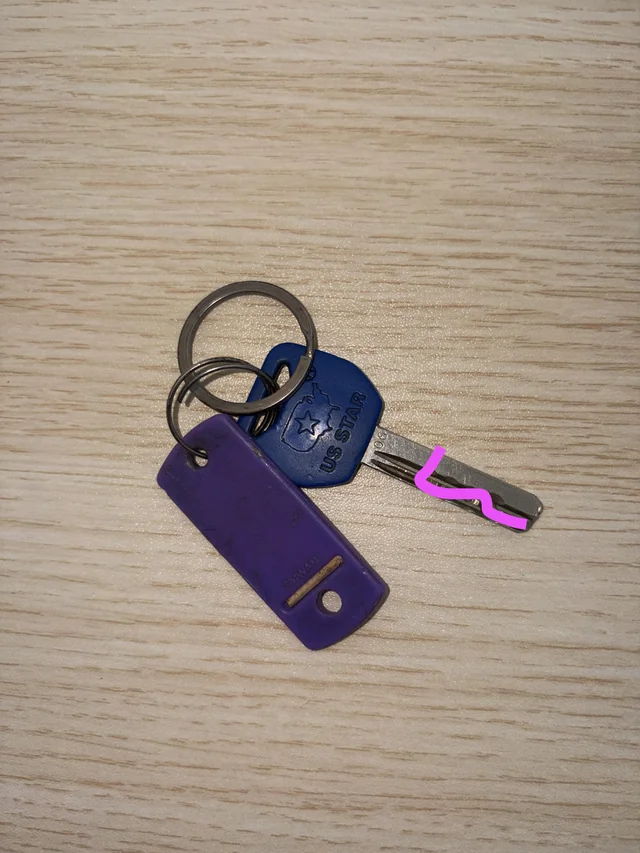Found keys
