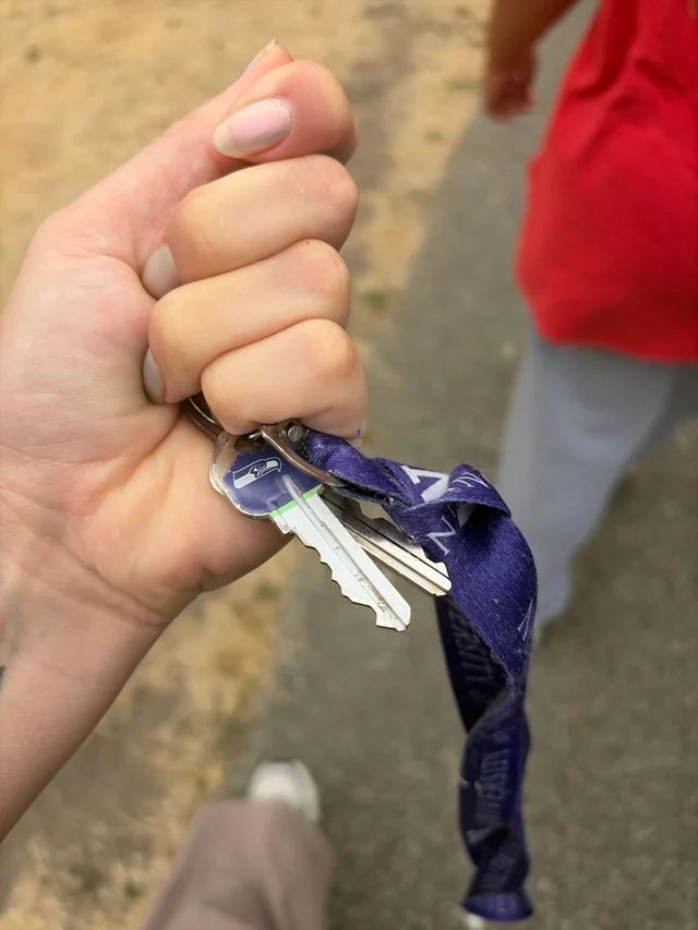 Found keys