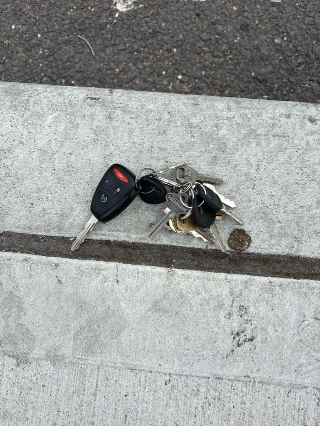 Found keys