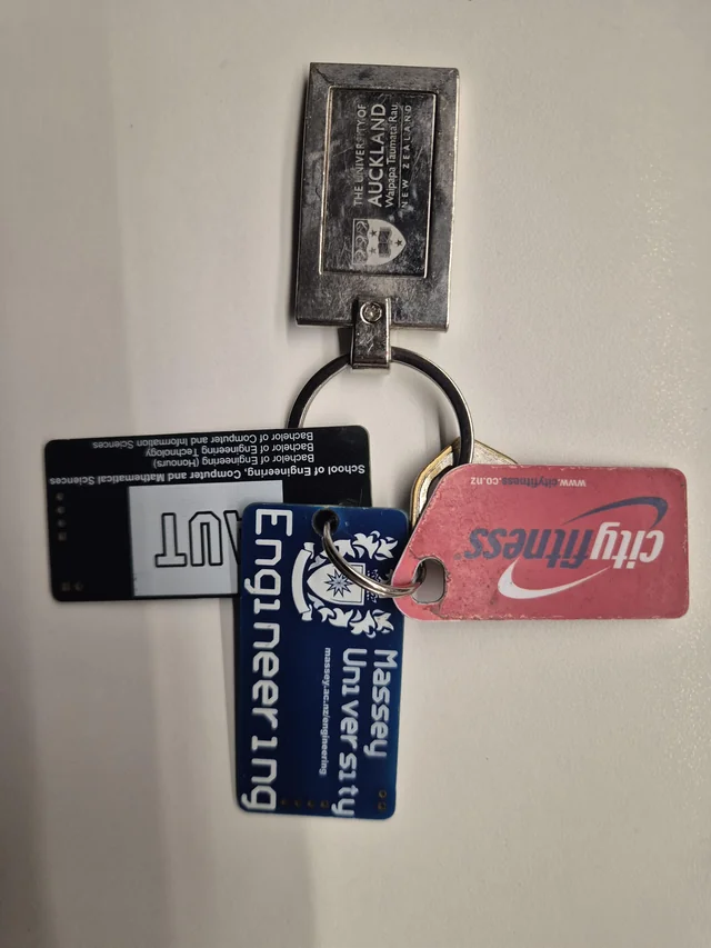 Found keys