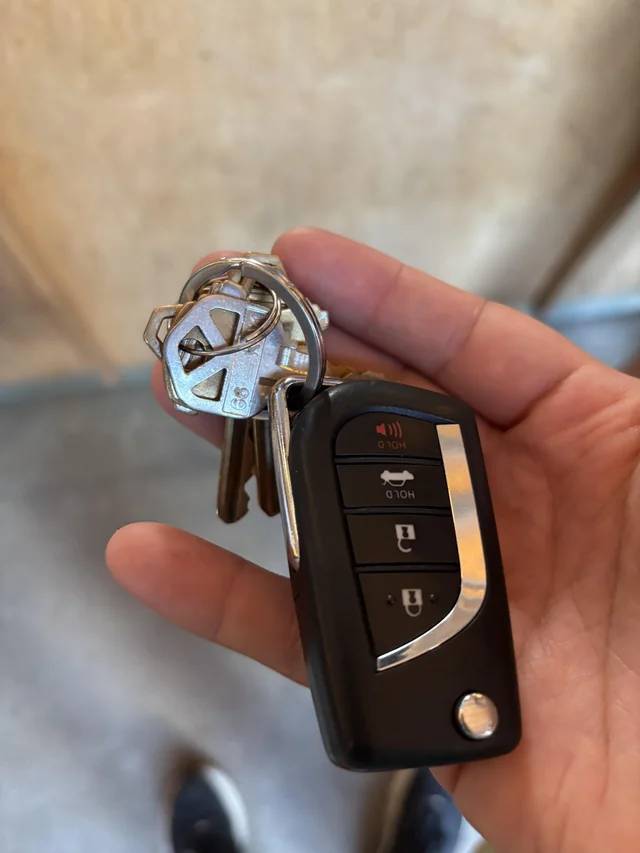 Found keys