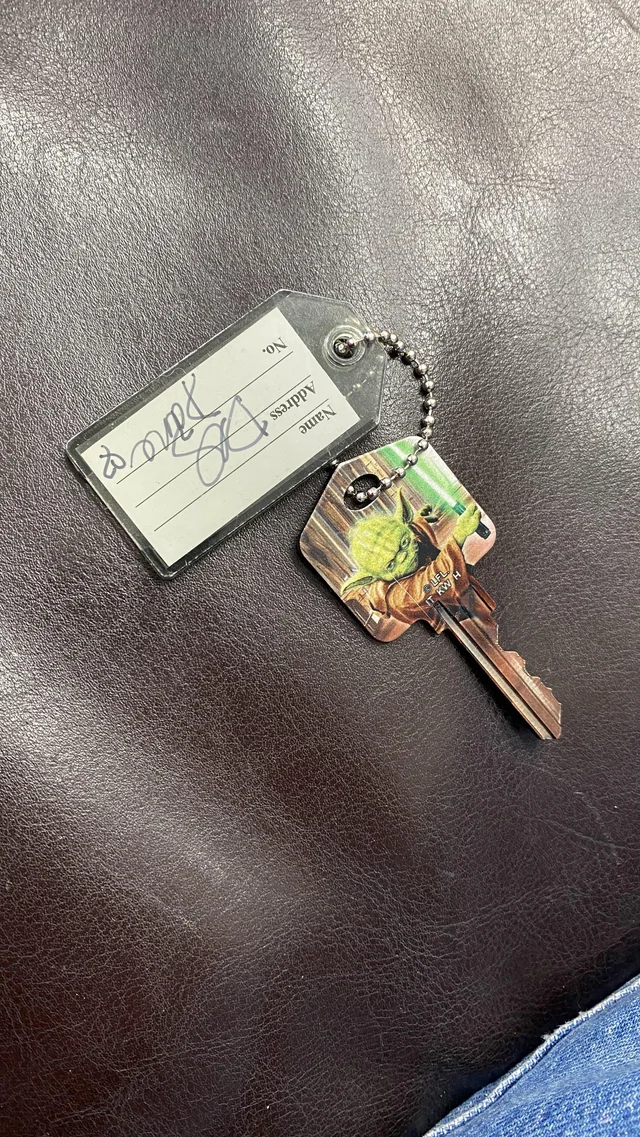 Found keys