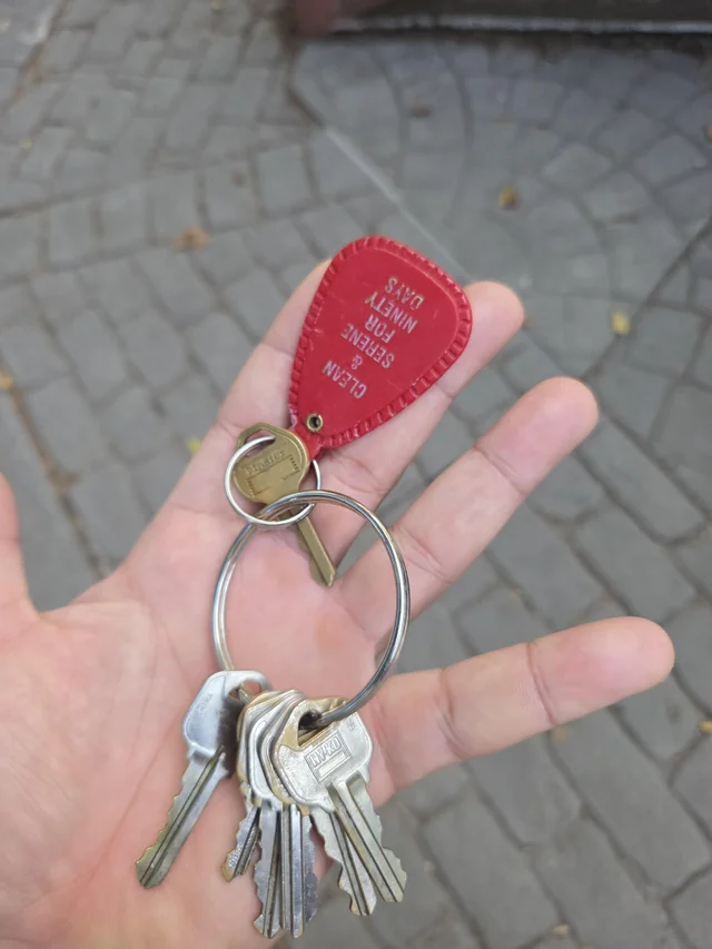 Found keys