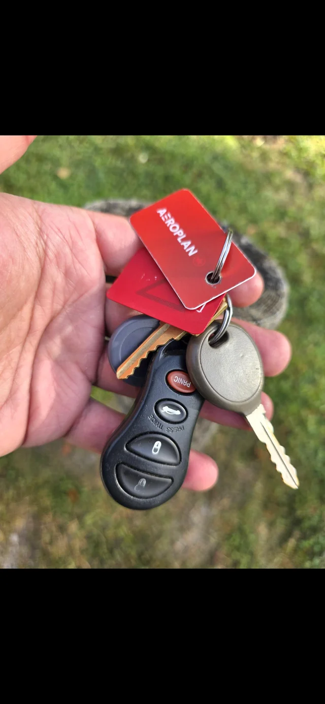 Found keys