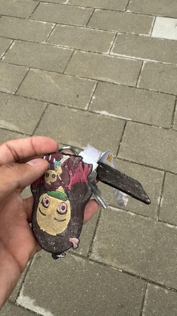Found keys