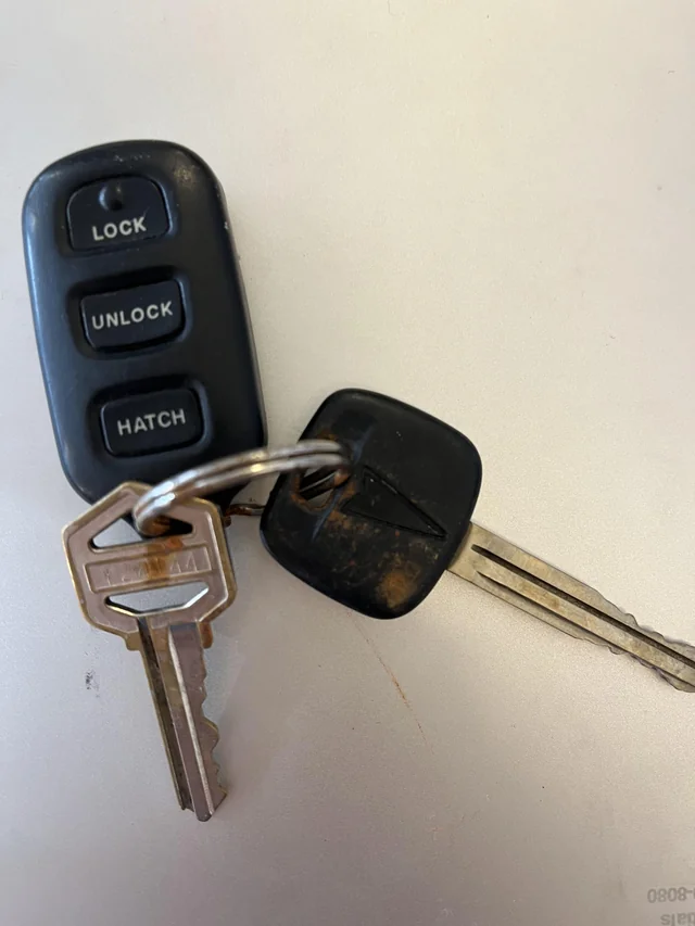 Found keys