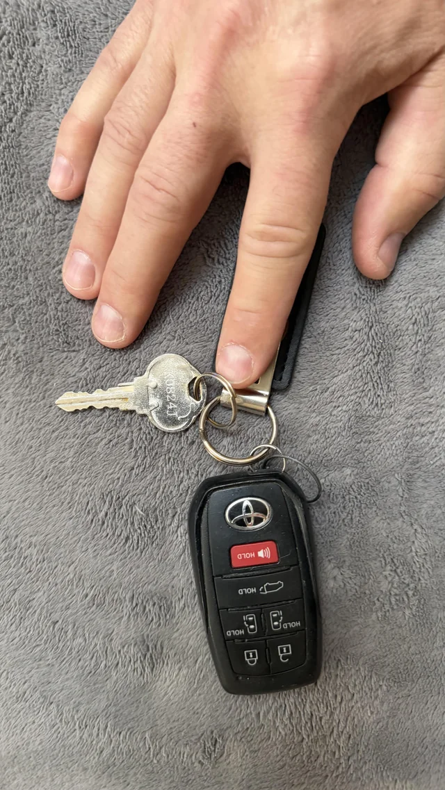 Found keys