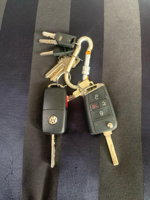 Found keys