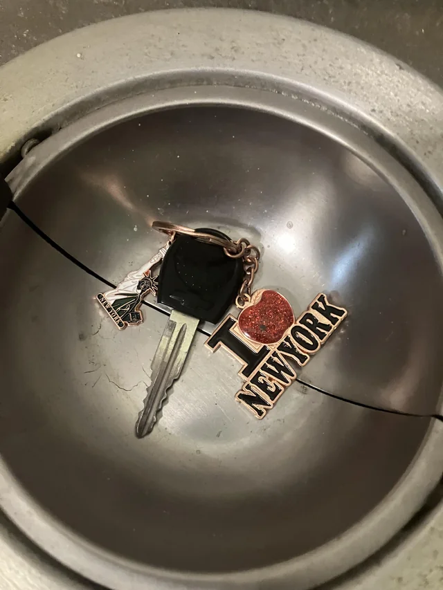 Found keys