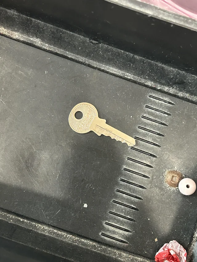 Found keys