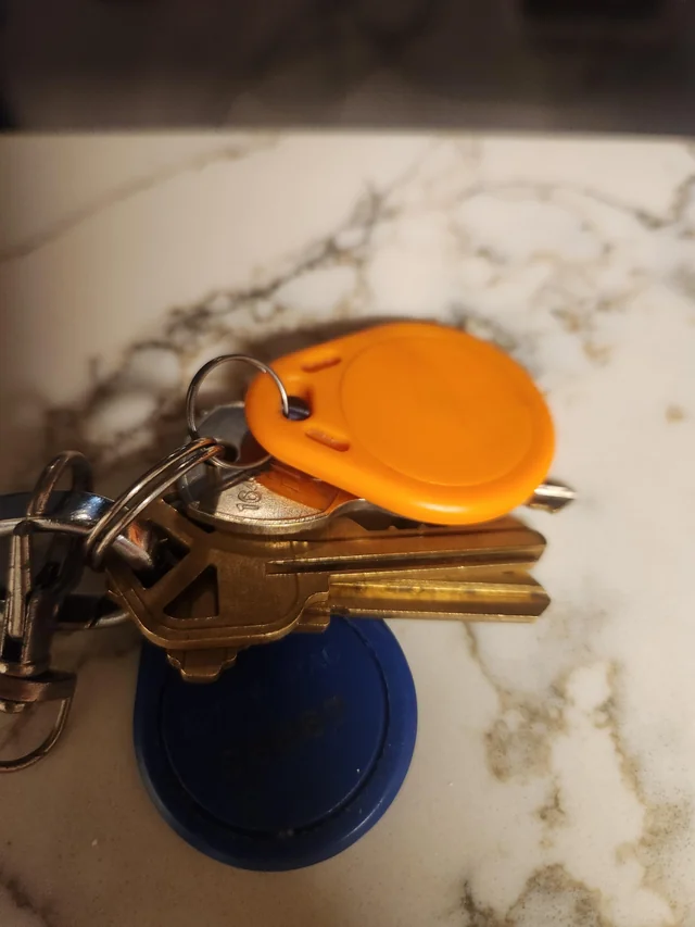 Found keys