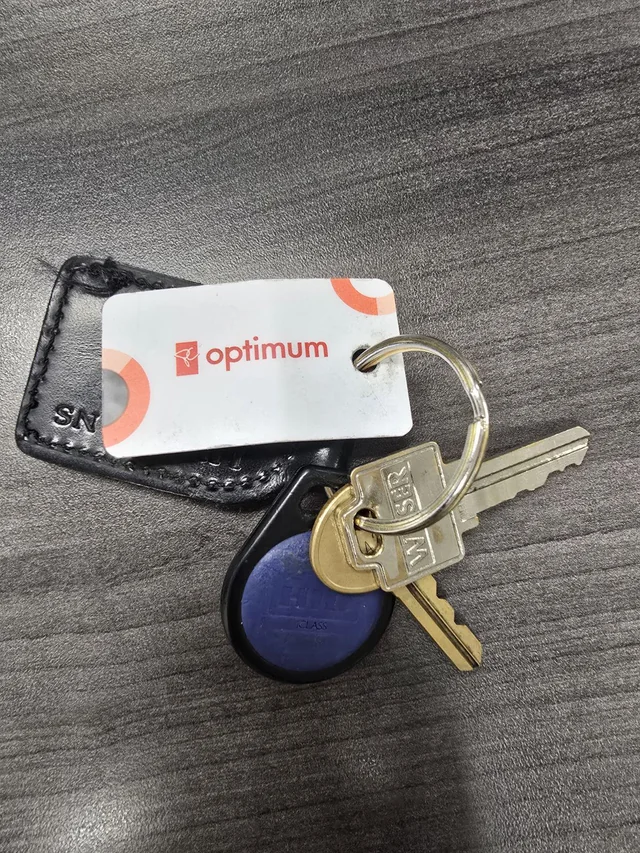 Found keys
