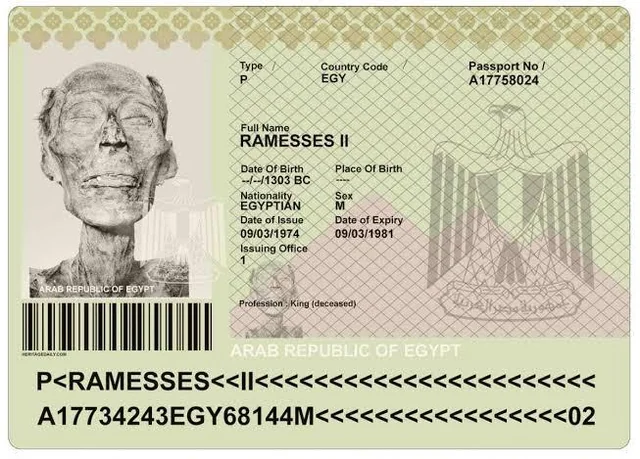Found passport