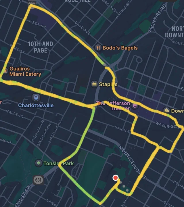 Lost Airpods in Charlottesville