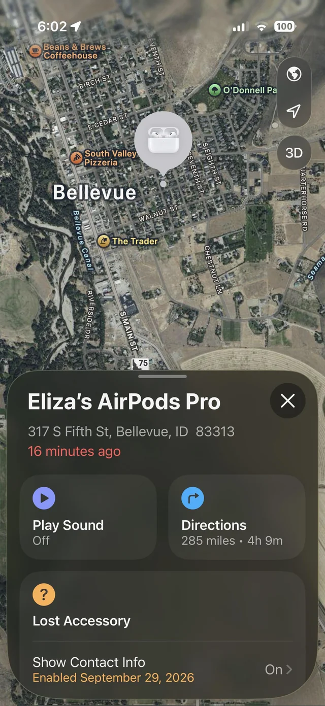Lost Airpods in Bellevue