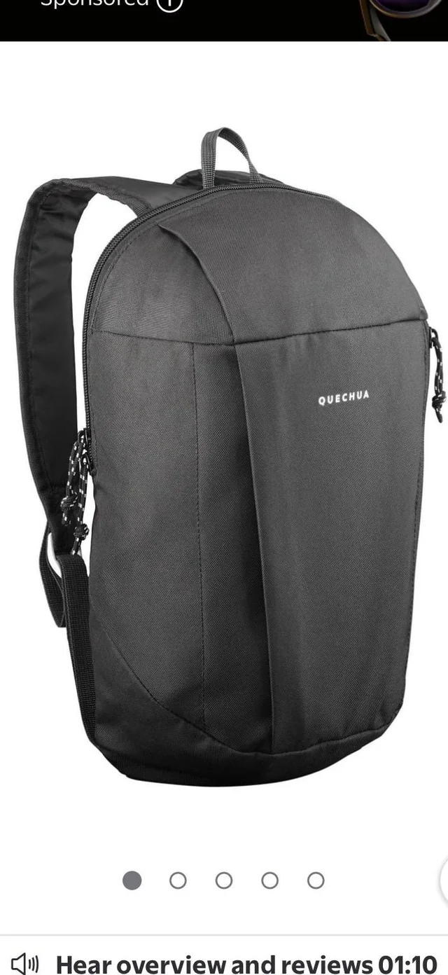 Lost backpack