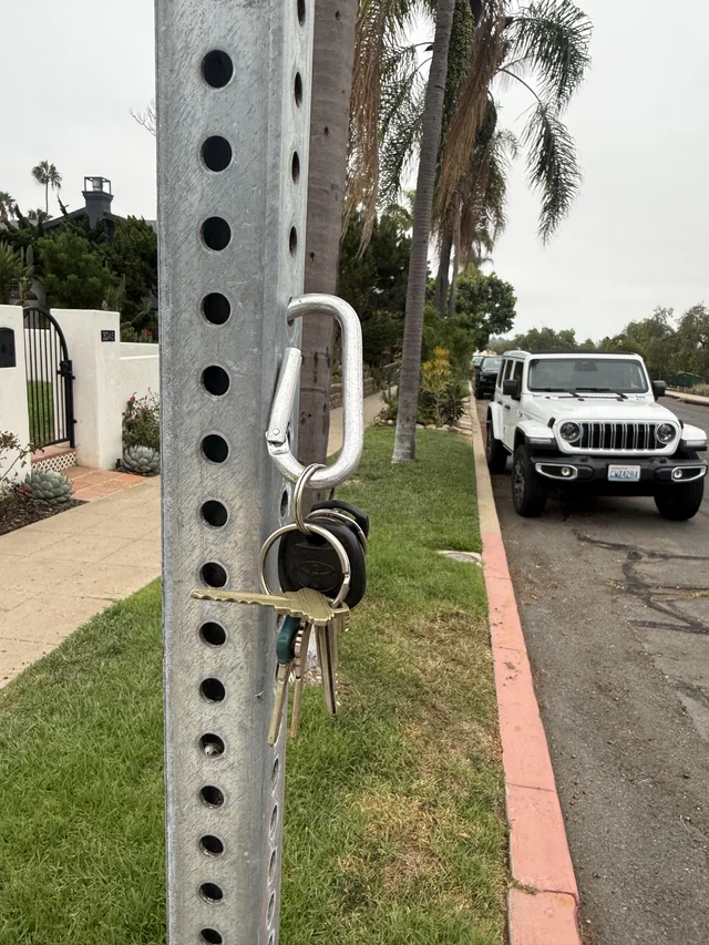 Found keys