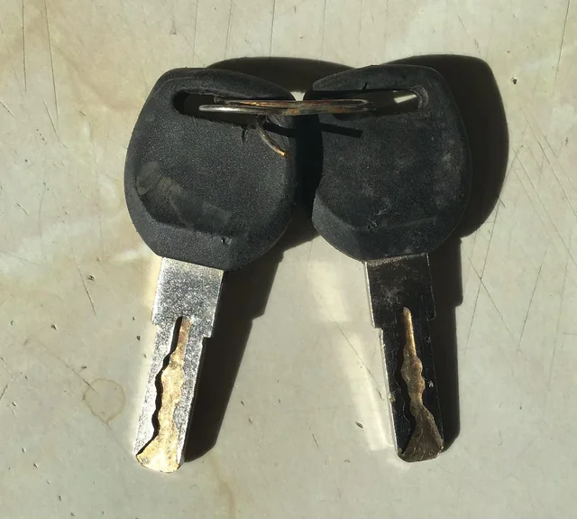 Found keys