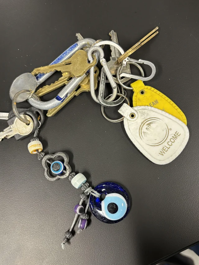 Found keys