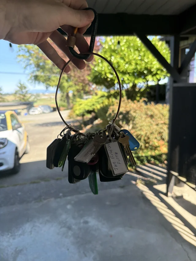 Found keys
