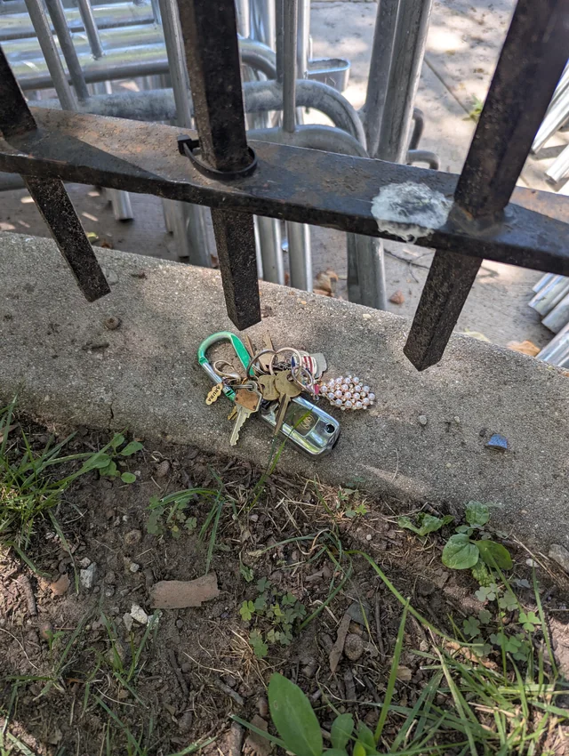Found keys
