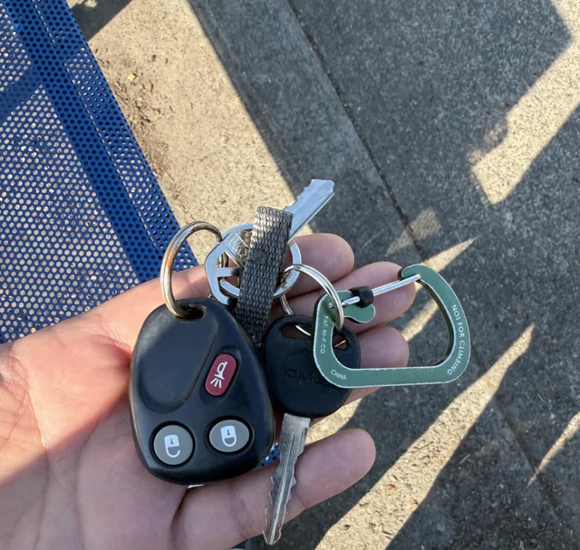 Found keys