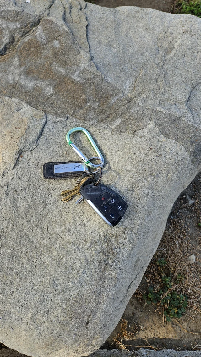 Found keys