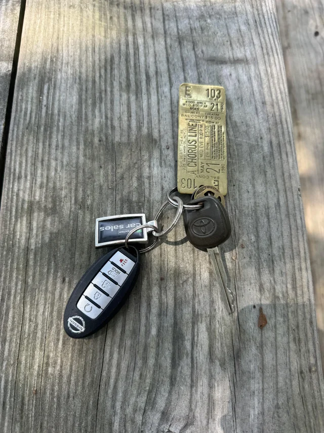 Found keys