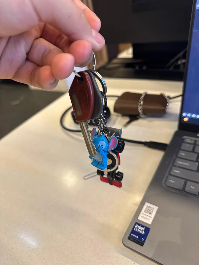Found keys