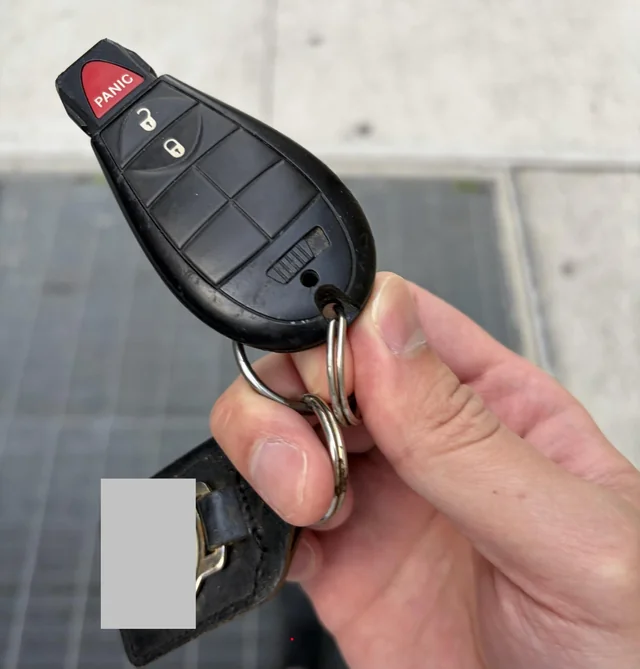 Found keys