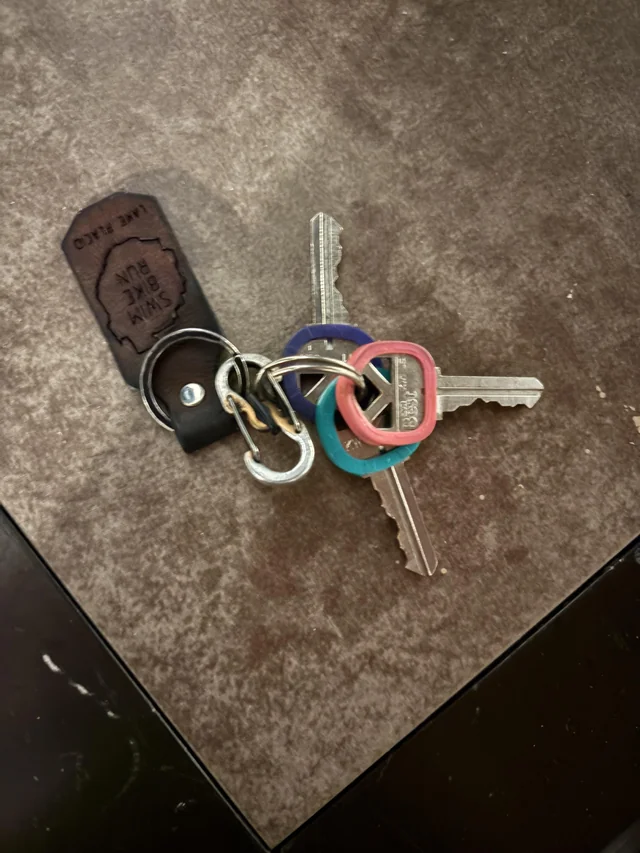 Found keys